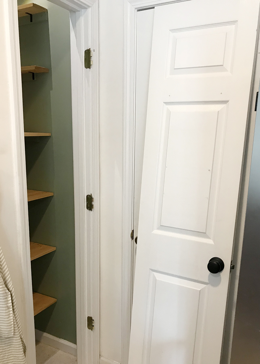 replace door hinges with oil rubbed bronze