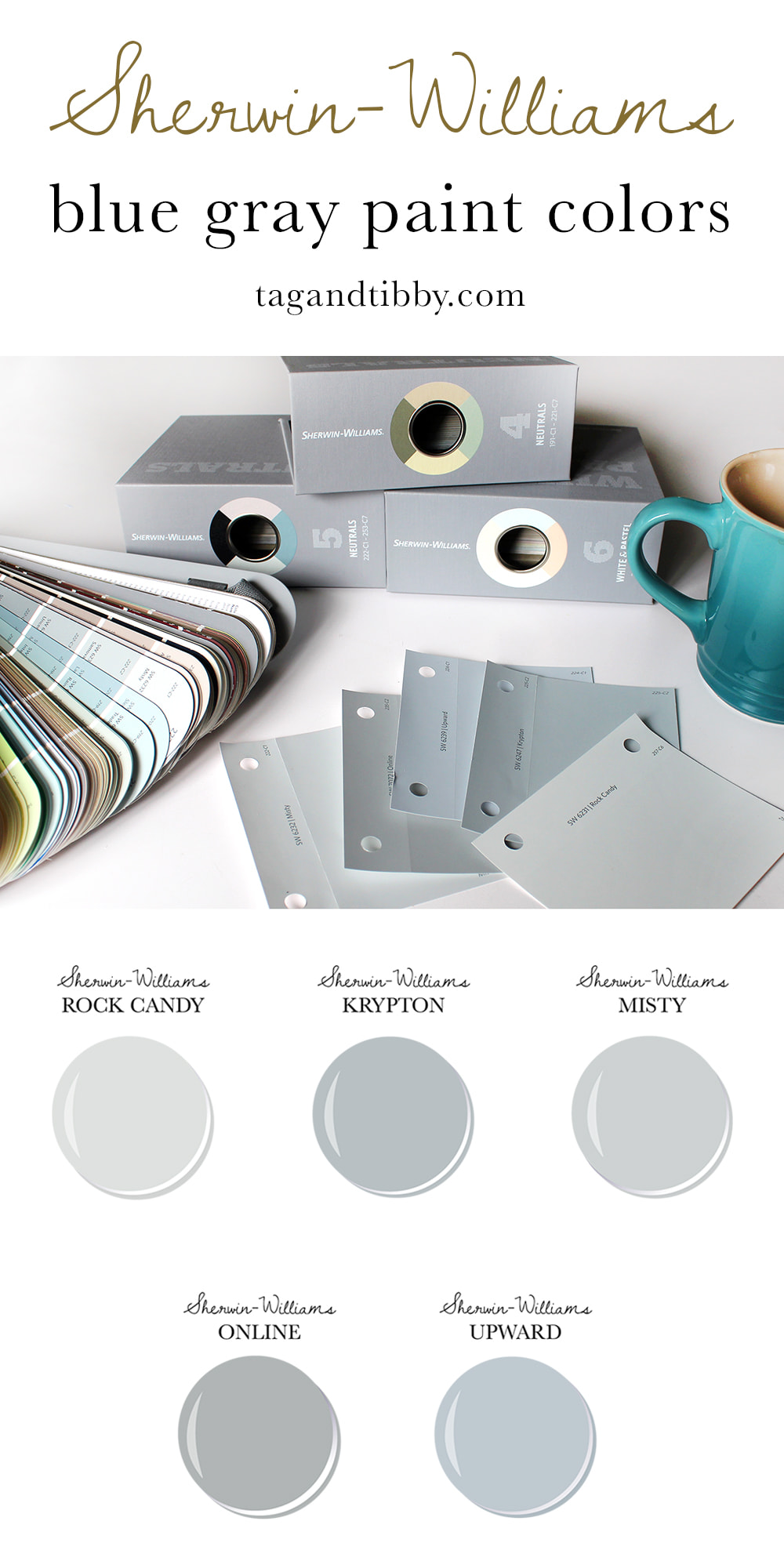 The Best 5 Blue Gray Paint Colors Tag Tibby Design