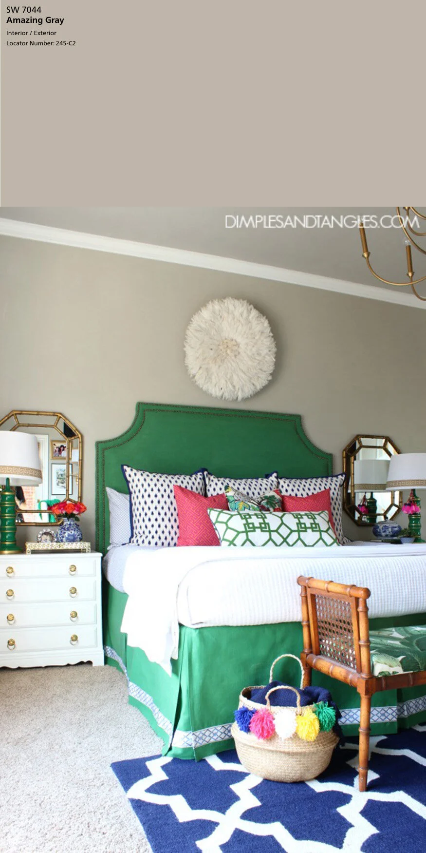 Amazing Gray: Dimples and Tangles