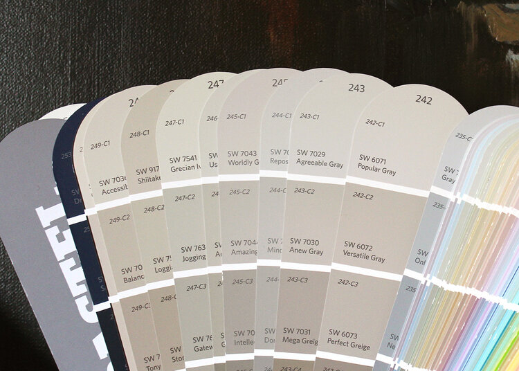 10 Best Gray Paint Colors By Sherwin Williams Tag Tibby Design - Sherwin Williams Paint Color Swatches