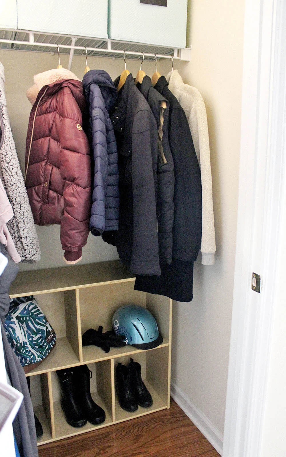 Coat Closet Makeover with Practical Storage Ideas — Tag & Tibby Design
