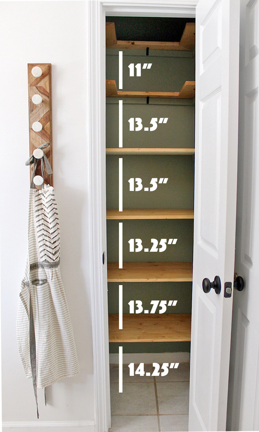Clever Kitchen Pantry Makeover For 300, Pantry Closet Shelving