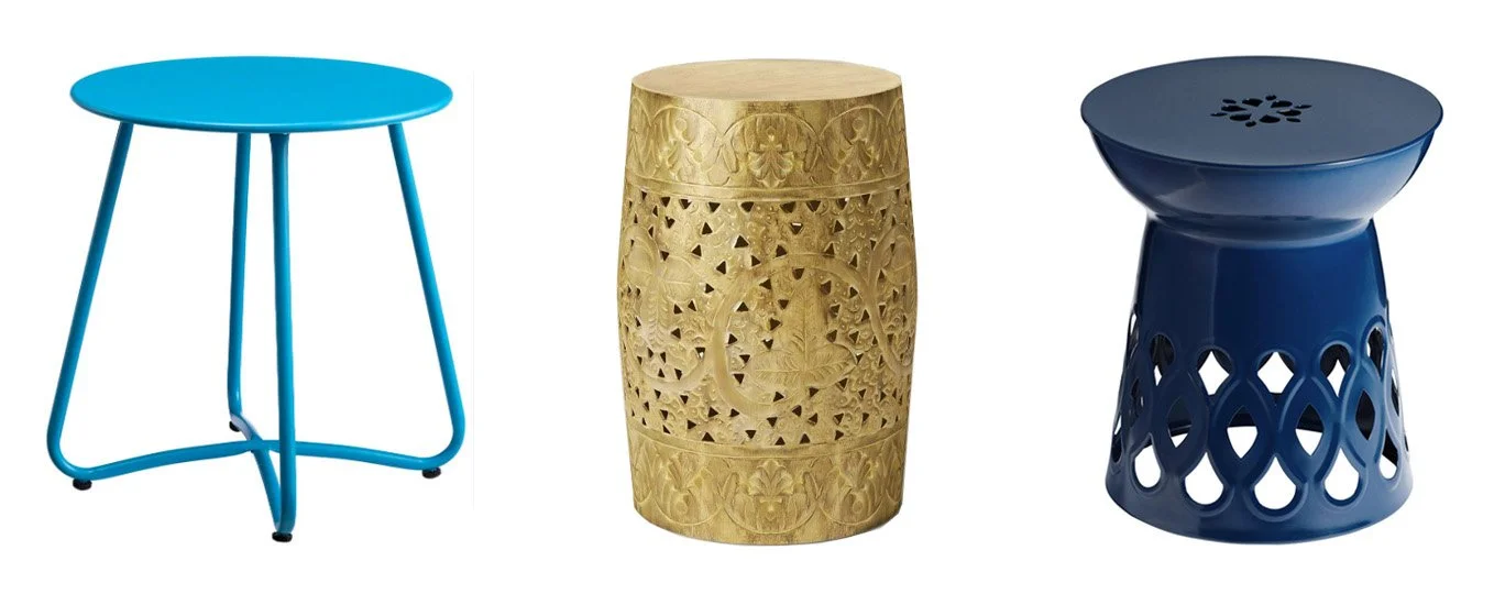 Outdoor Patio Side Tables for Under 100 — Tag & Tibby Design