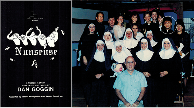 Nunsense program and cast/production photo.