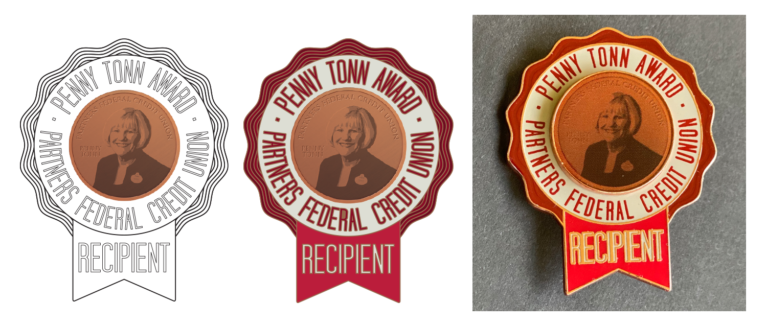 Penny Tonn Award Recipient Pin (Copy)