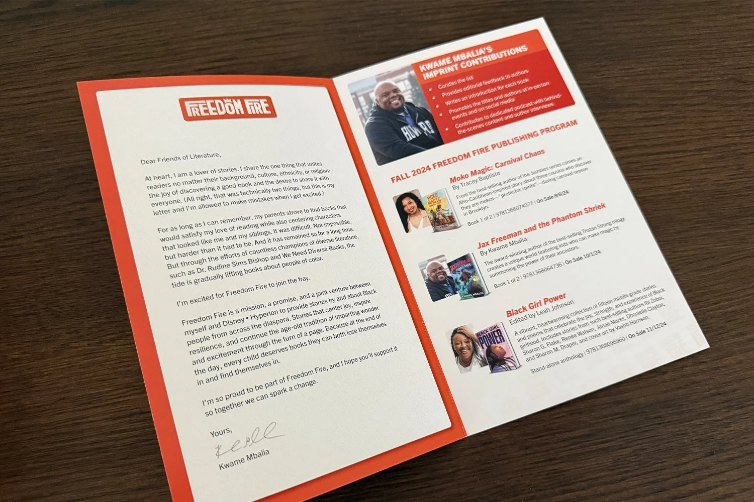 Marketing Pamphlet