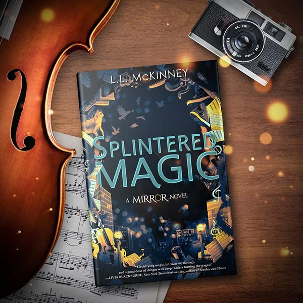 Cover reveal for Splintered Magic .