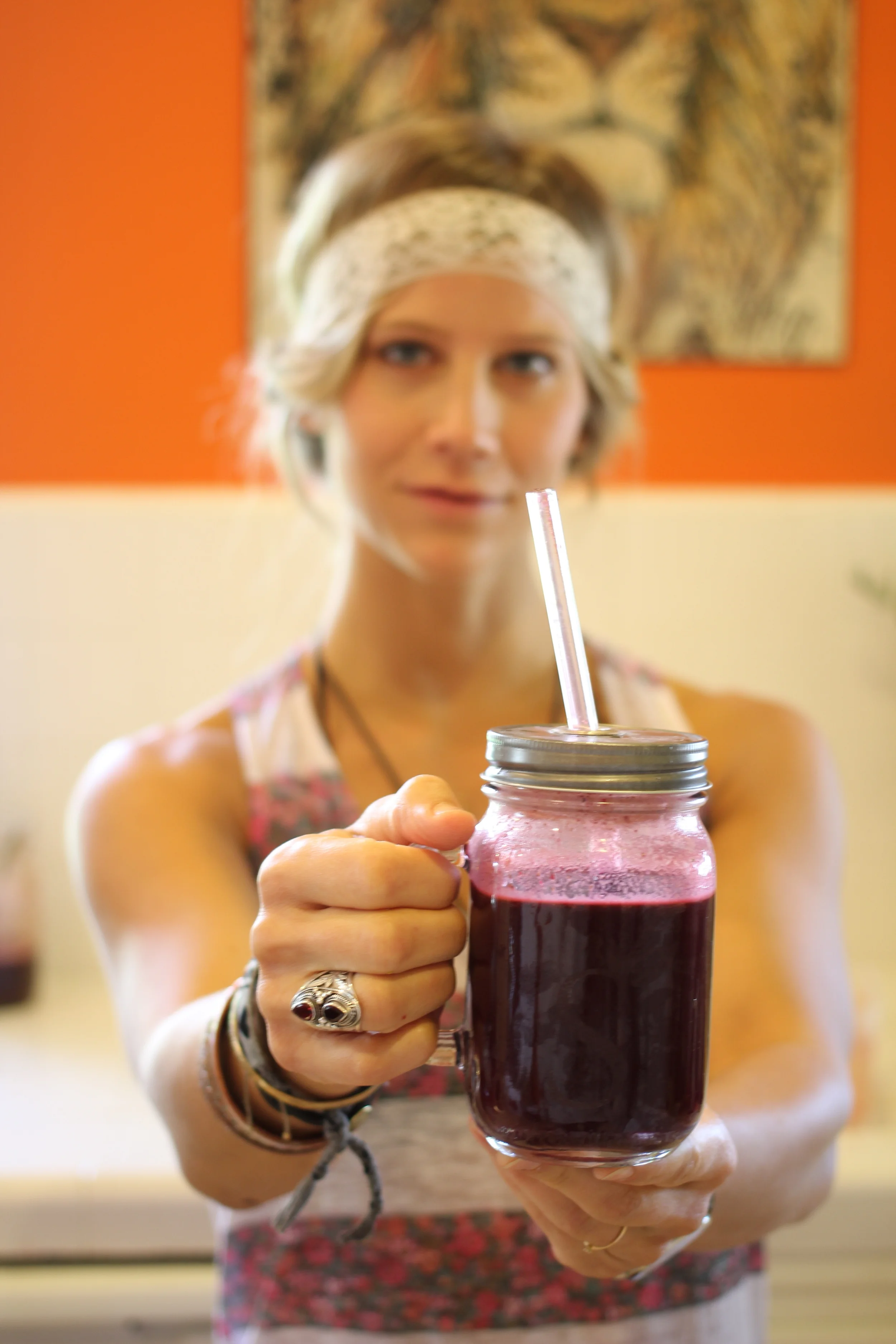 Juicing is a quick way to get the most heathy nutrients hitting all the right spots in your body. Before working out it's fantastic!