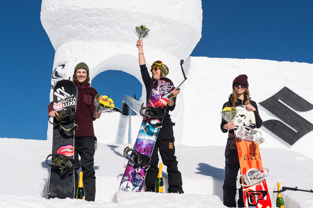 Kjersti walked away with 3 podium wins during the 2015 Nine Queens in Serfaus, Austria