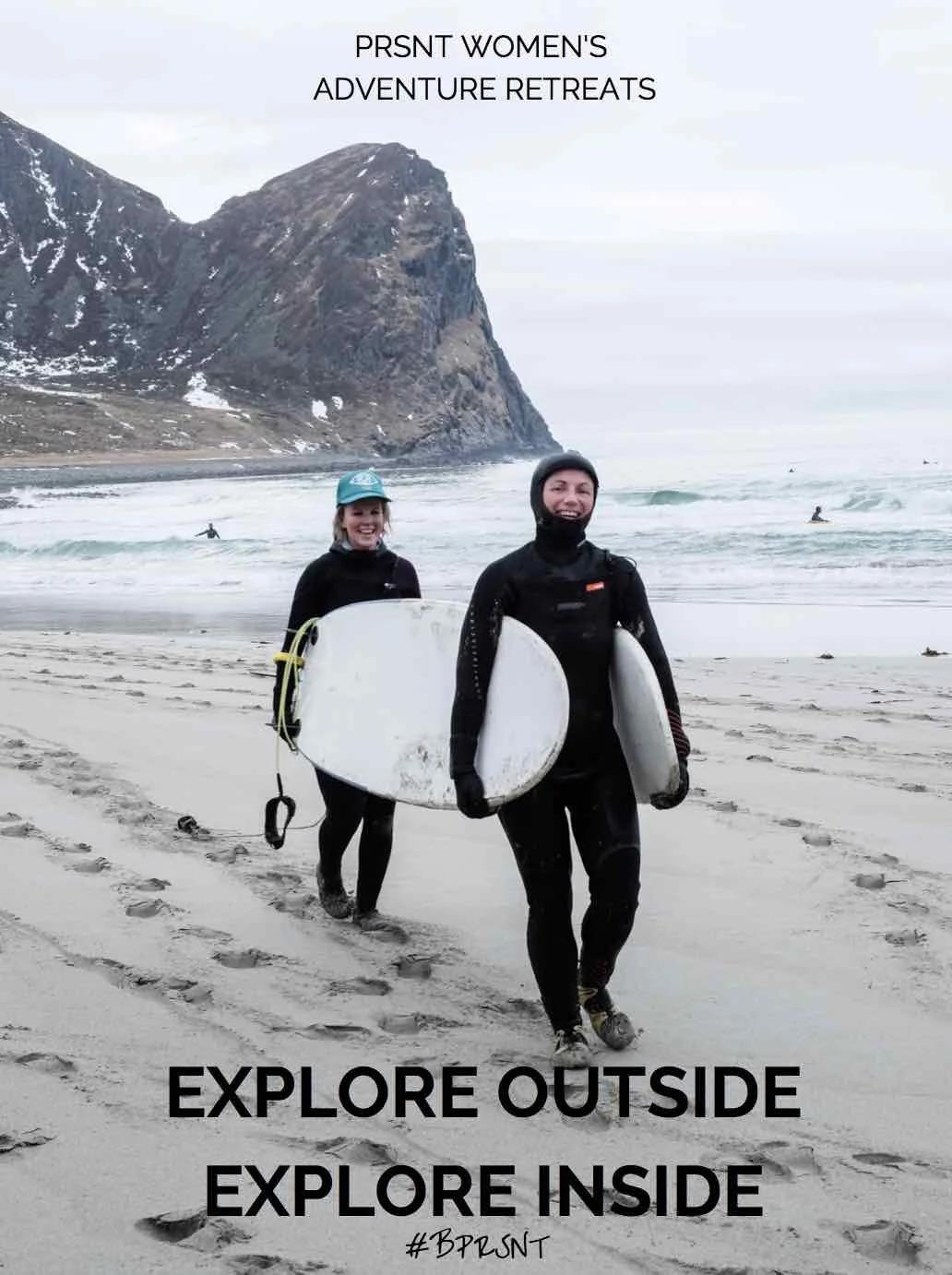 outdoor adventure retreats on Bprsnt Inspired Kjersti Buaas