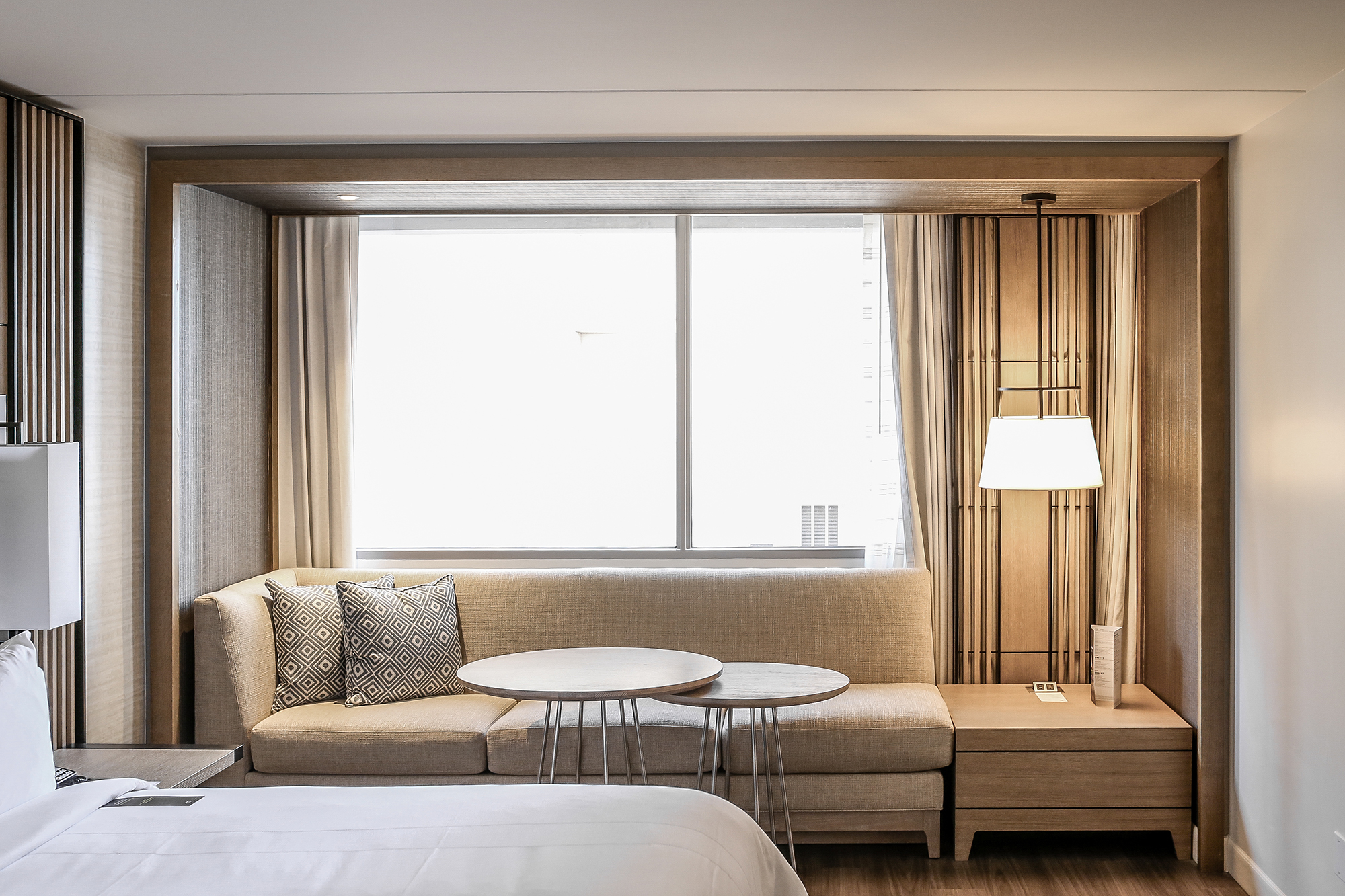 Squeaky clean guest rooms with very comfy beds. Mobile friendly with in-wall USB charging outlet throughout the room, Wifi and easy Bluetooth connectivity to TV screen as well as Netflix accessibility. A bathroom with stand up shower and a modern rainfall shower head. Now this is an upgrade!
