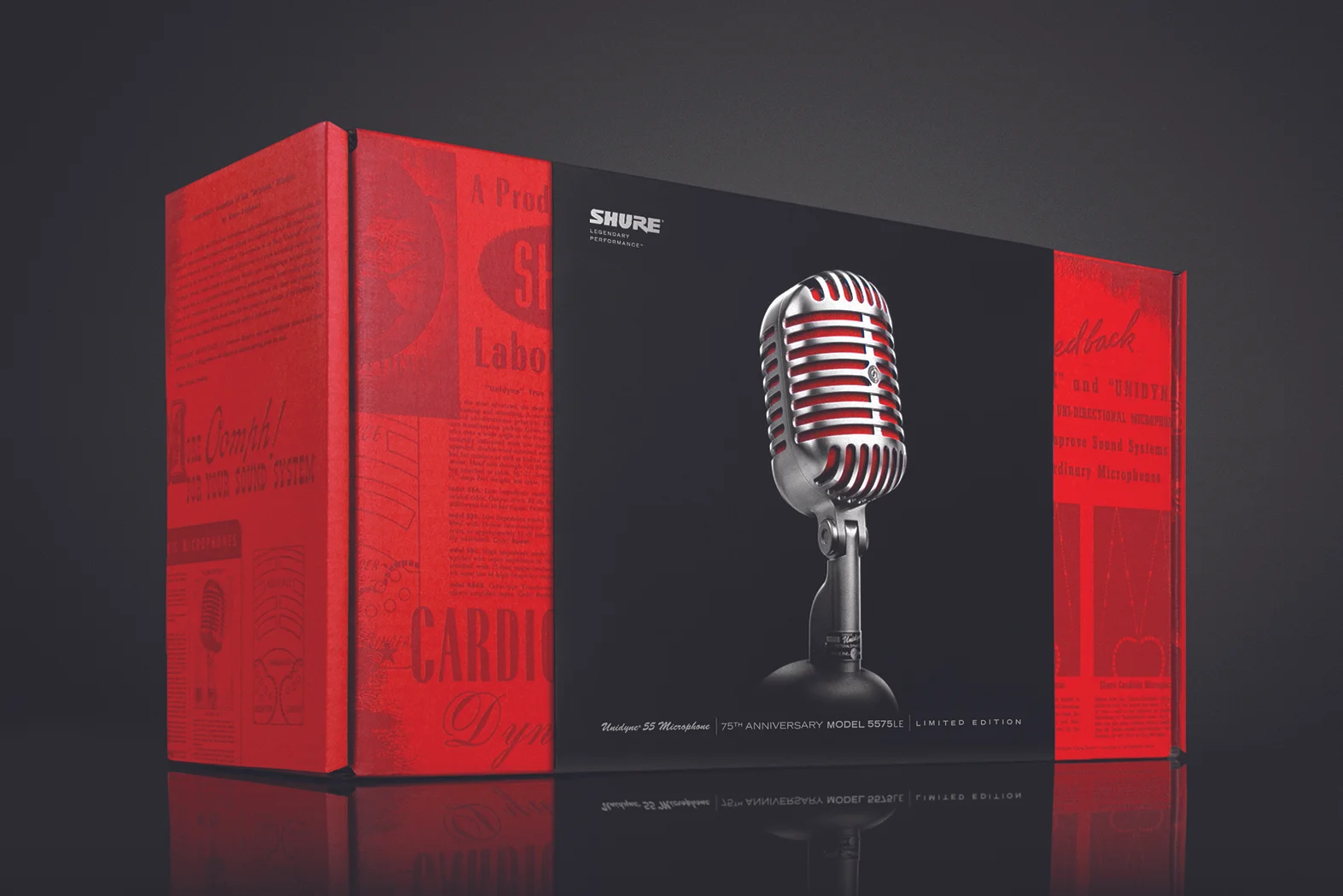 Shure 5575LE Microphone Packaging