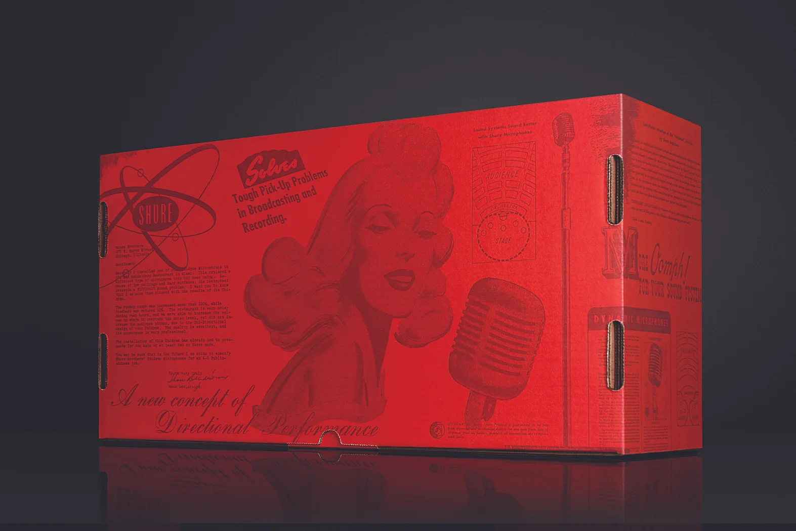 Shure 5575LE Microphone Packaging