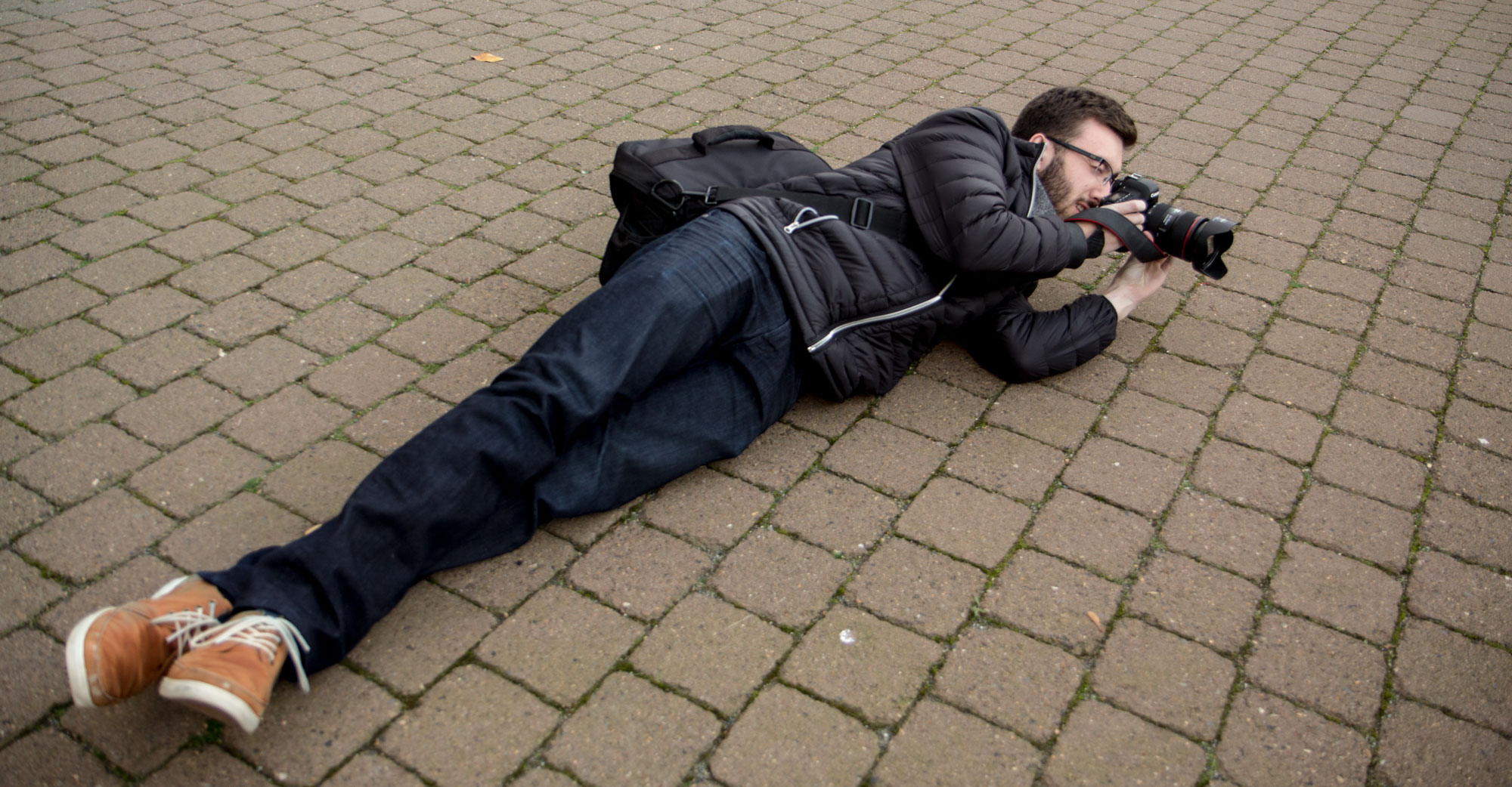 Me doing art on the ground