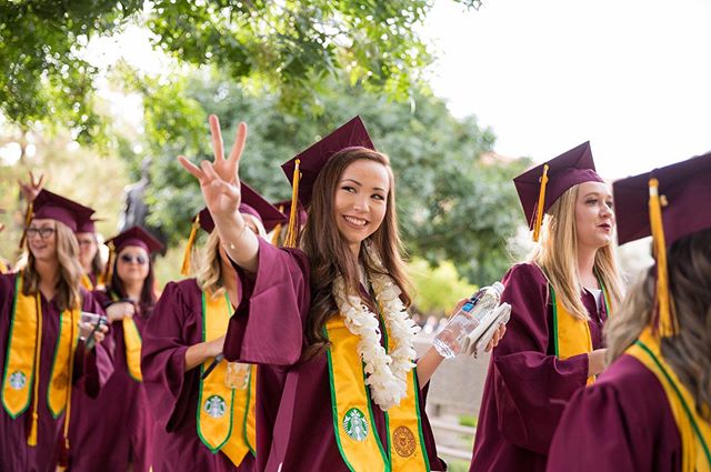 I had the opportunity to travel to Tempe this weekend to cover celebrations for Starbucks partners graduating from ASU&rsquo;s online program.

Today a degree is almost always expected by employers, and student loan debt is just a fact of life for ma