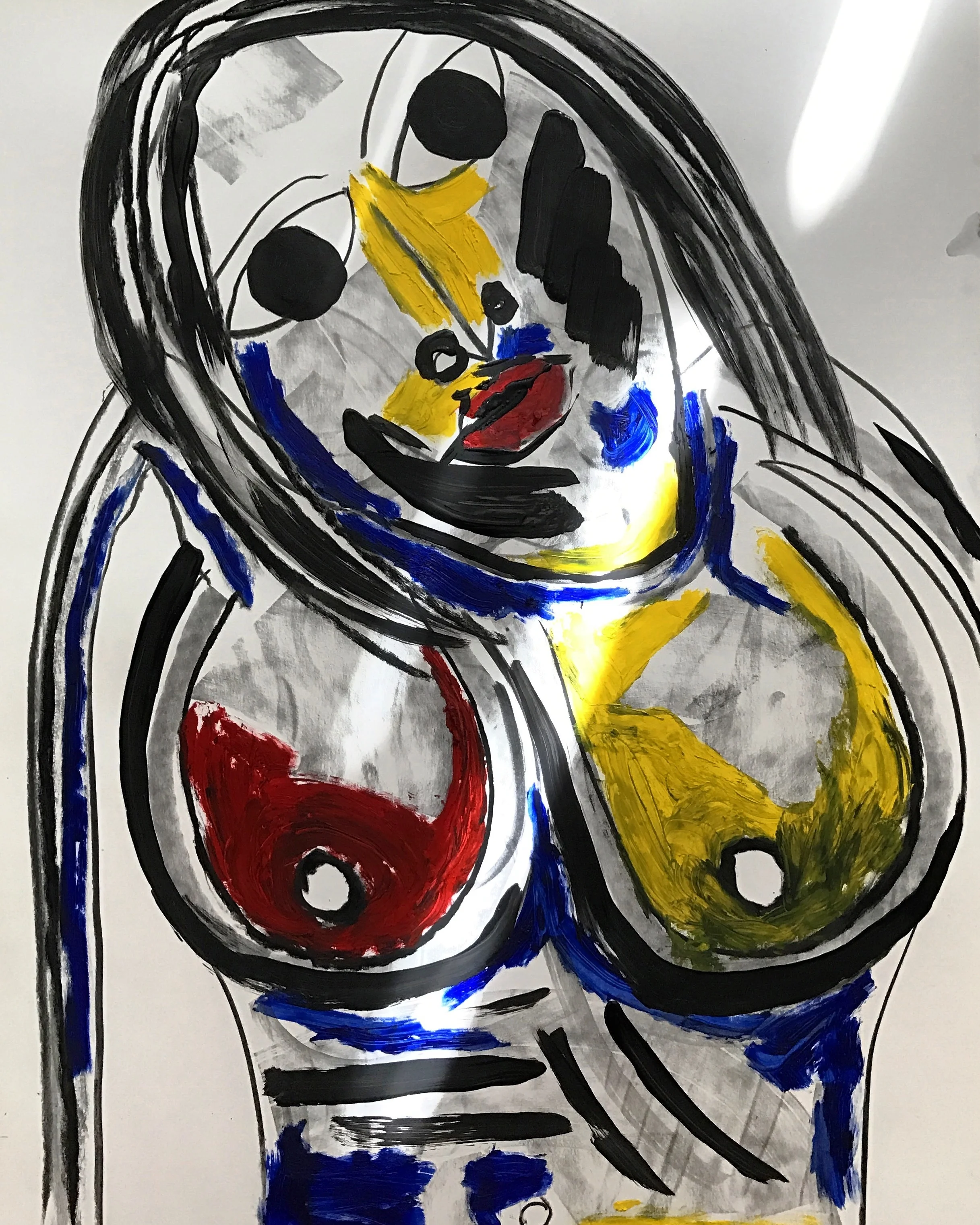 Amarillo, Azul y Rojo #3