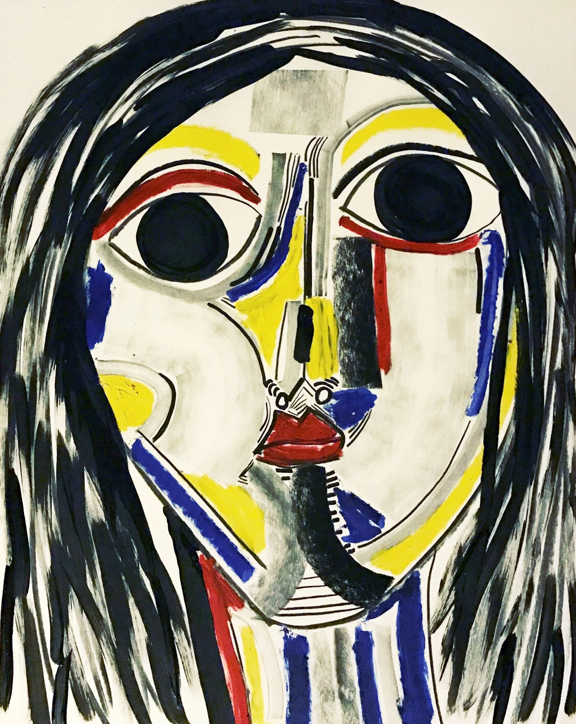 Amarillo, Azul y Rojo #5