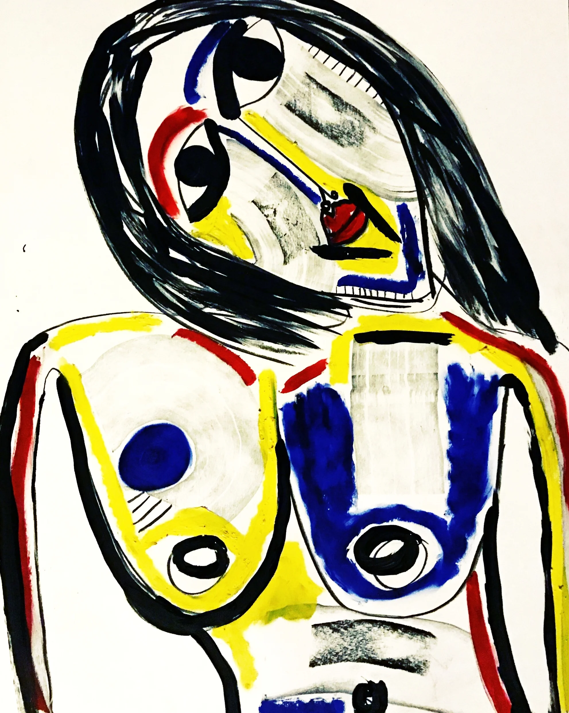 Amarillo, Azul y Rojo #6