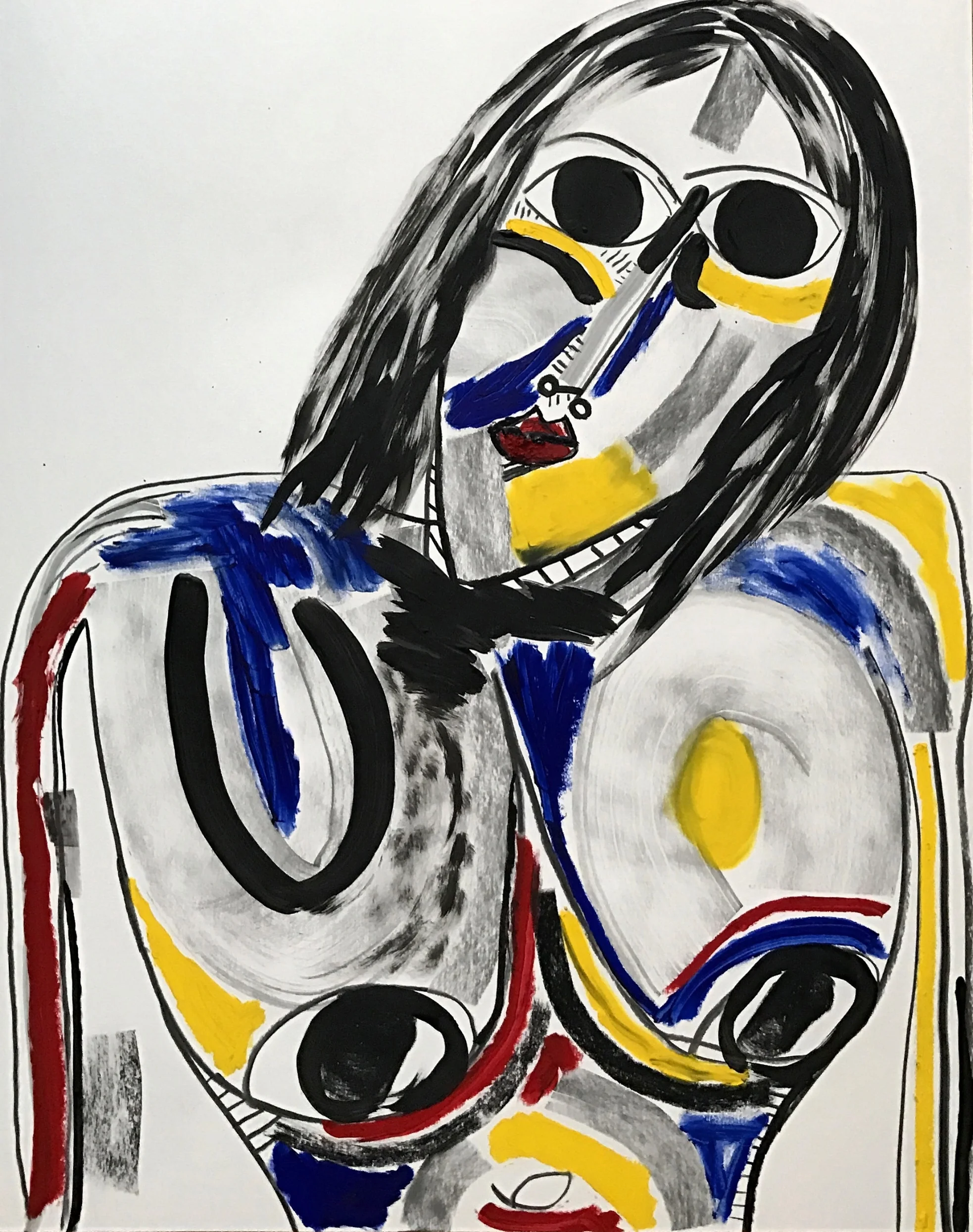 Amarillo, Azul y Rojo #7