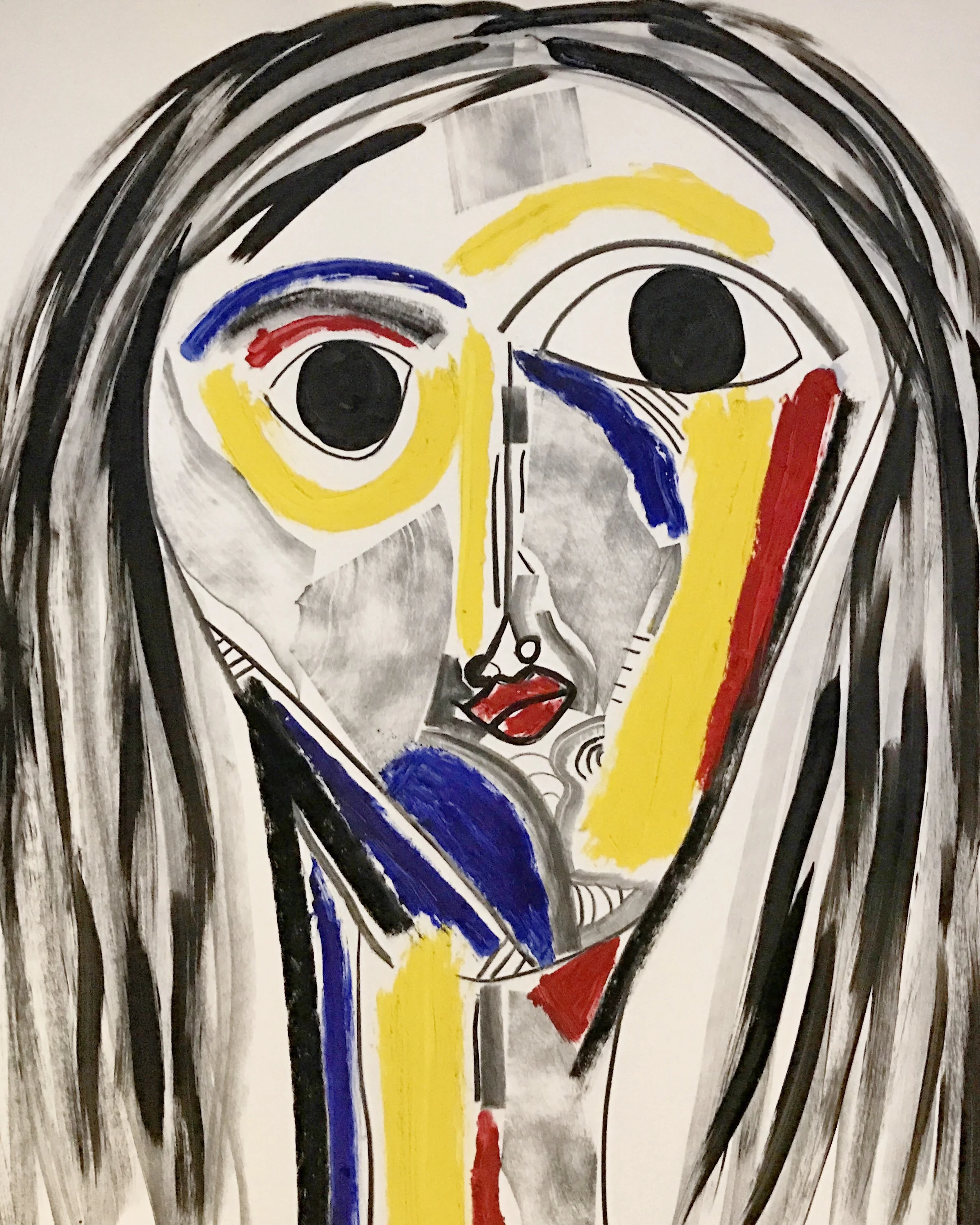 Amarillo, Azul y Rojo #9