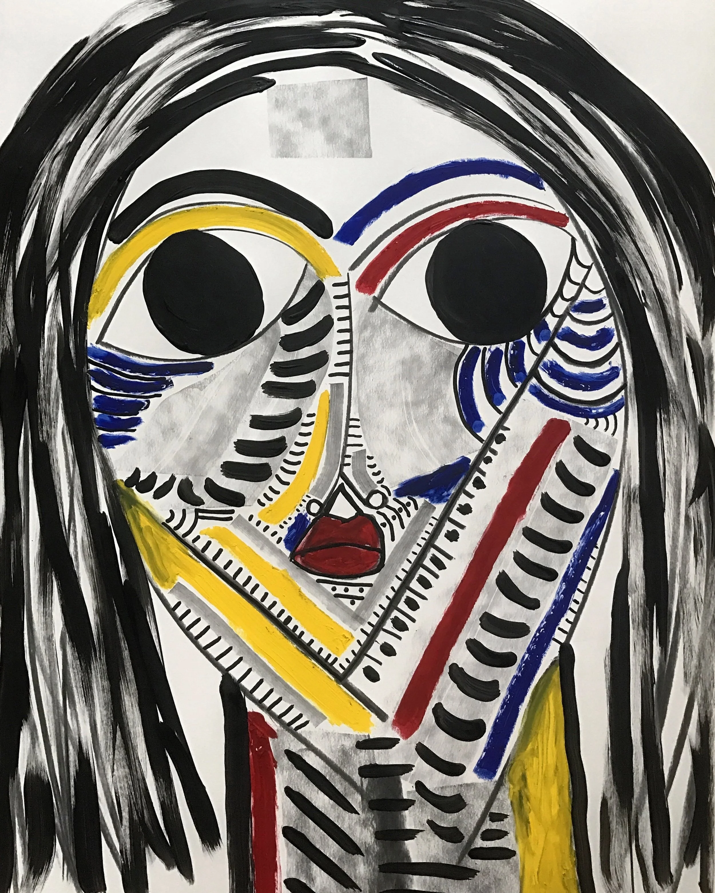 Amarillo, Azul y Rojo #11