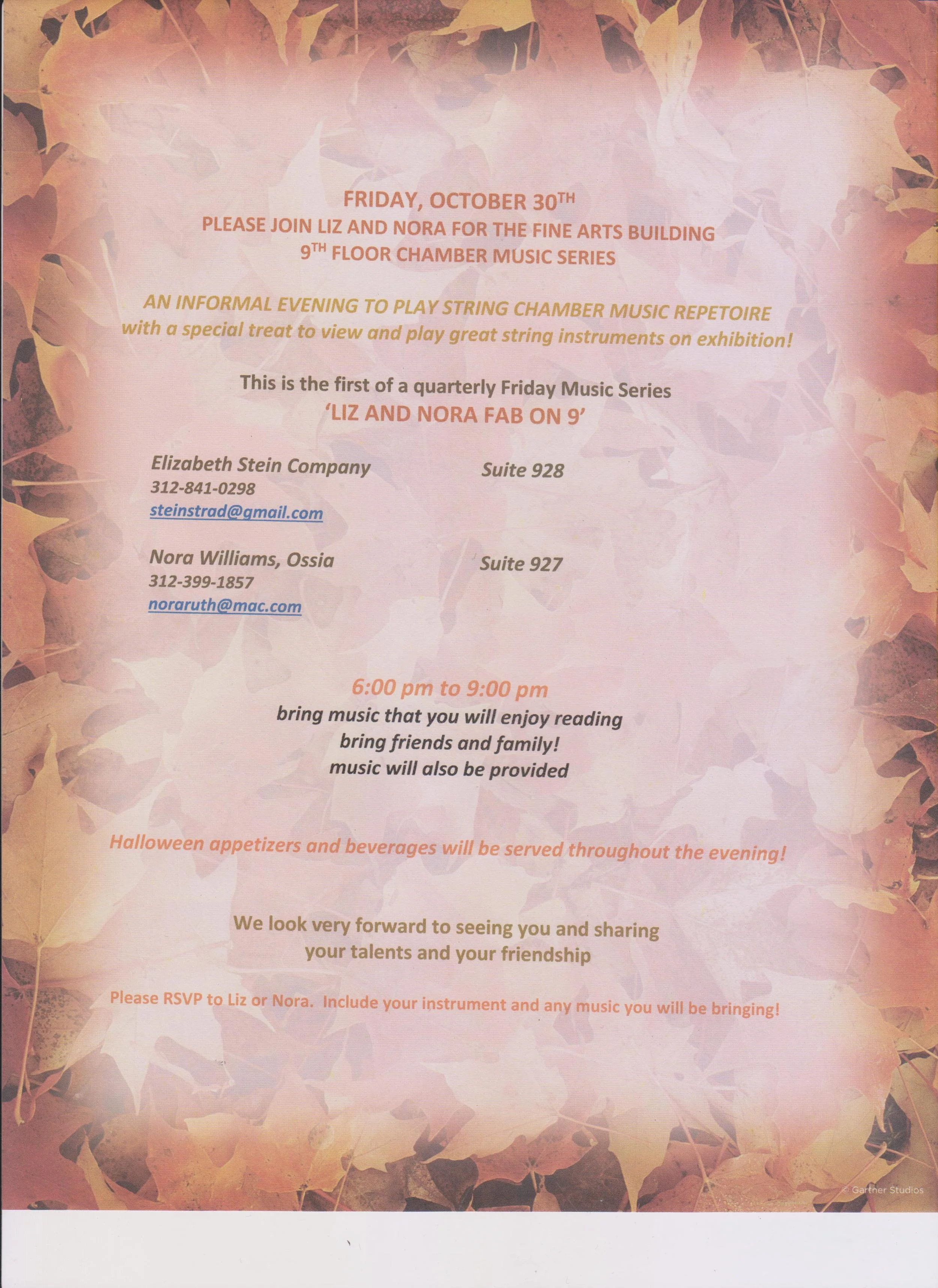 9th Floor Chamber Series