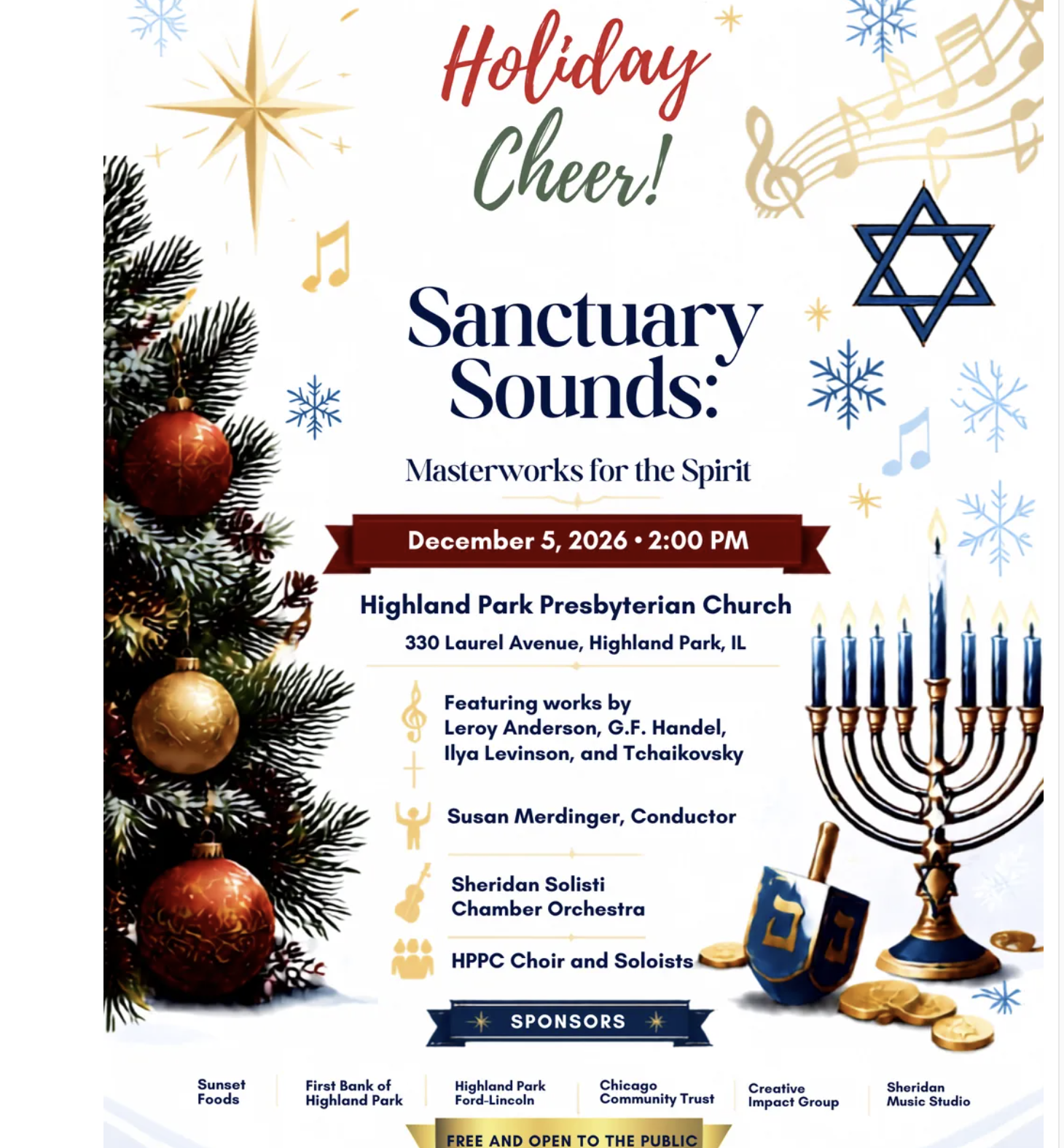 Sanctuary Sounds Series: Holiday Cheer