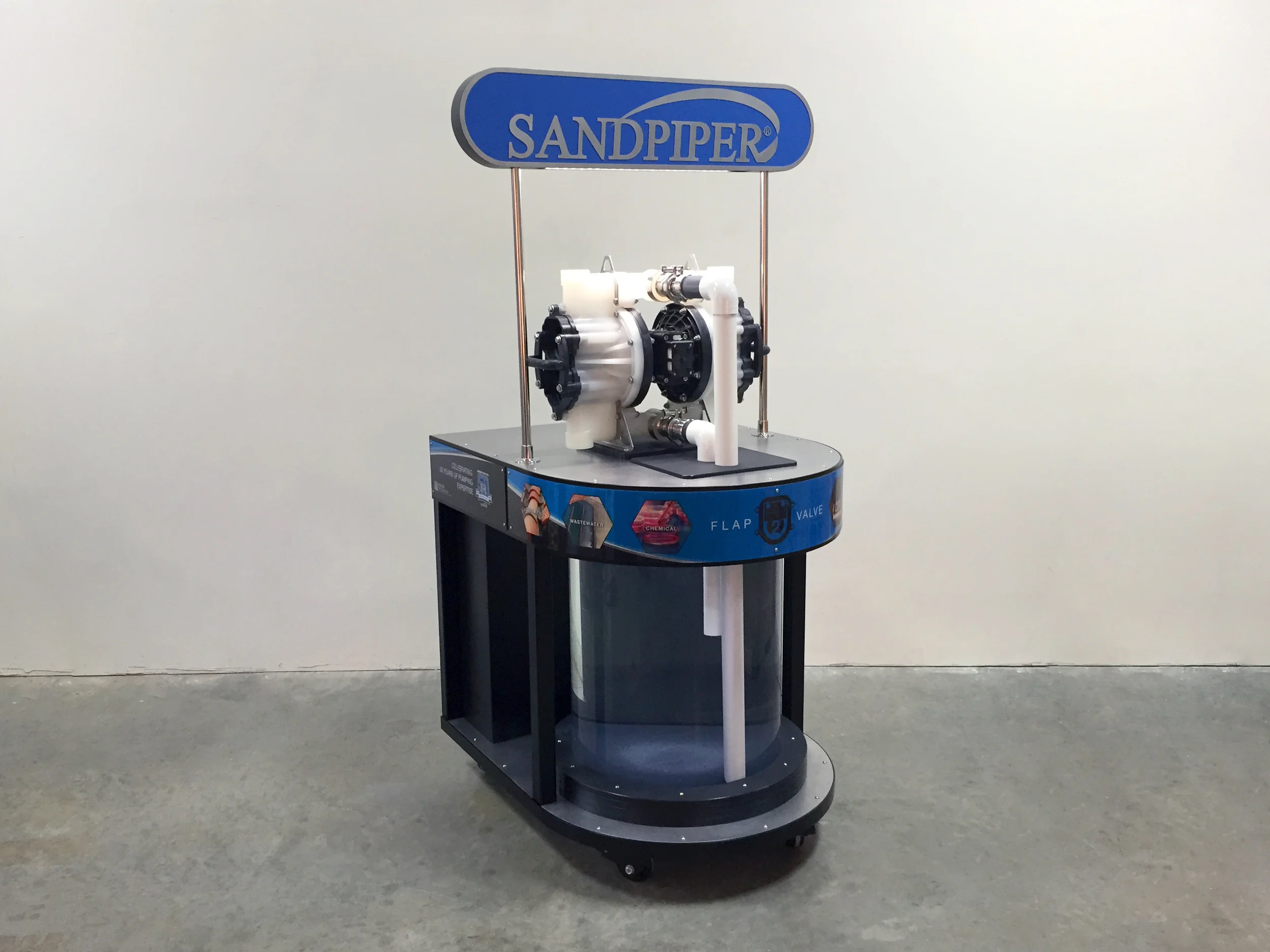 SandPiper Pump Display