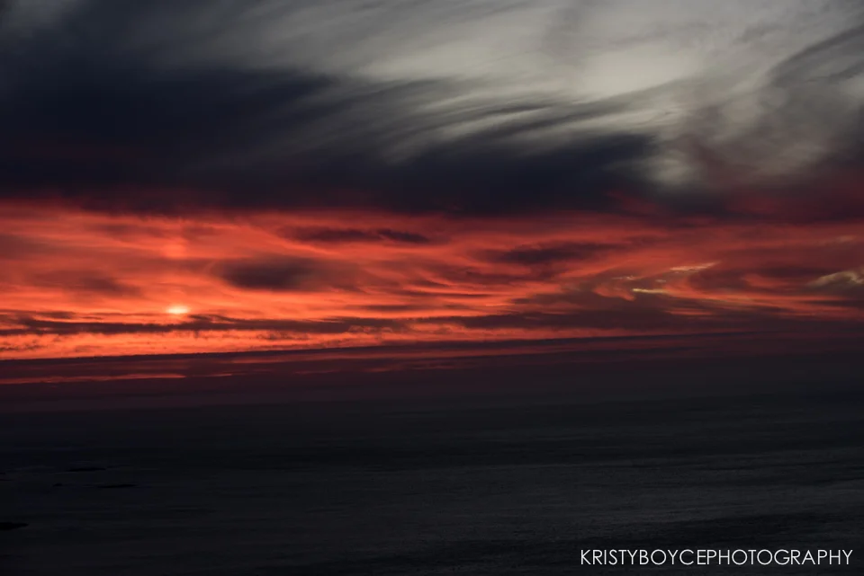 Sunset Near Cape Coast, South Africa