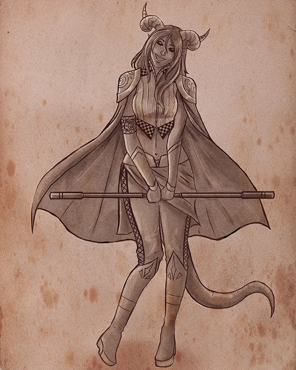 Tiefling Wizard