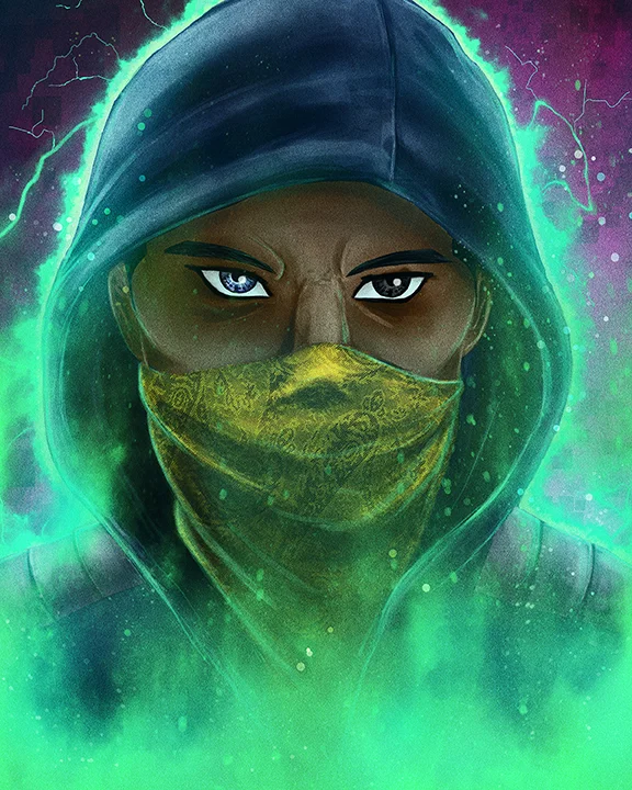 Masked Character Portrait Commission