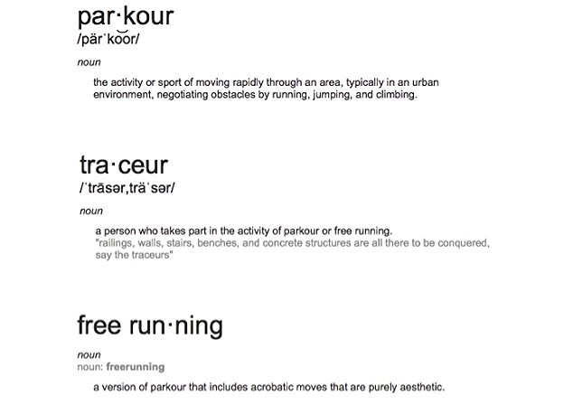 Bullettrun WHAT IS PARKOUR