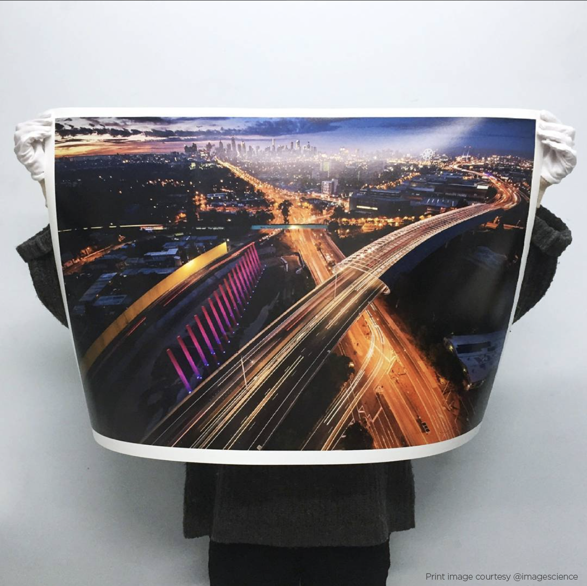A0 fine art print from time-lapse camera
