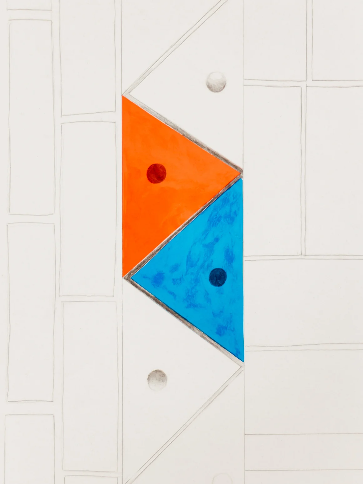 Z _ by Marco di Norcia Front wall decoration Changing the way we look at things, architecture, structures and decorations all over the city become a collage of shapes to play with. A playground for experimenting with colors, symbols and ideas. The letter Z is another example. (Paper, pencil, color filters)
