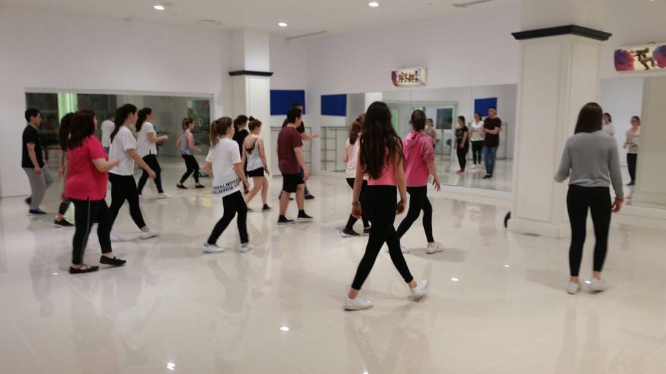 Workshop de Latinos impartido por el bailarín Gonzalo Alvarez Porteiro