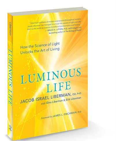 Written by Jacob Israel Liberman OD Phd with Gina Liberman & Erik Liberman - Jacob Israel Liberman is a pioneer in the fields of light, vision and consciousness.