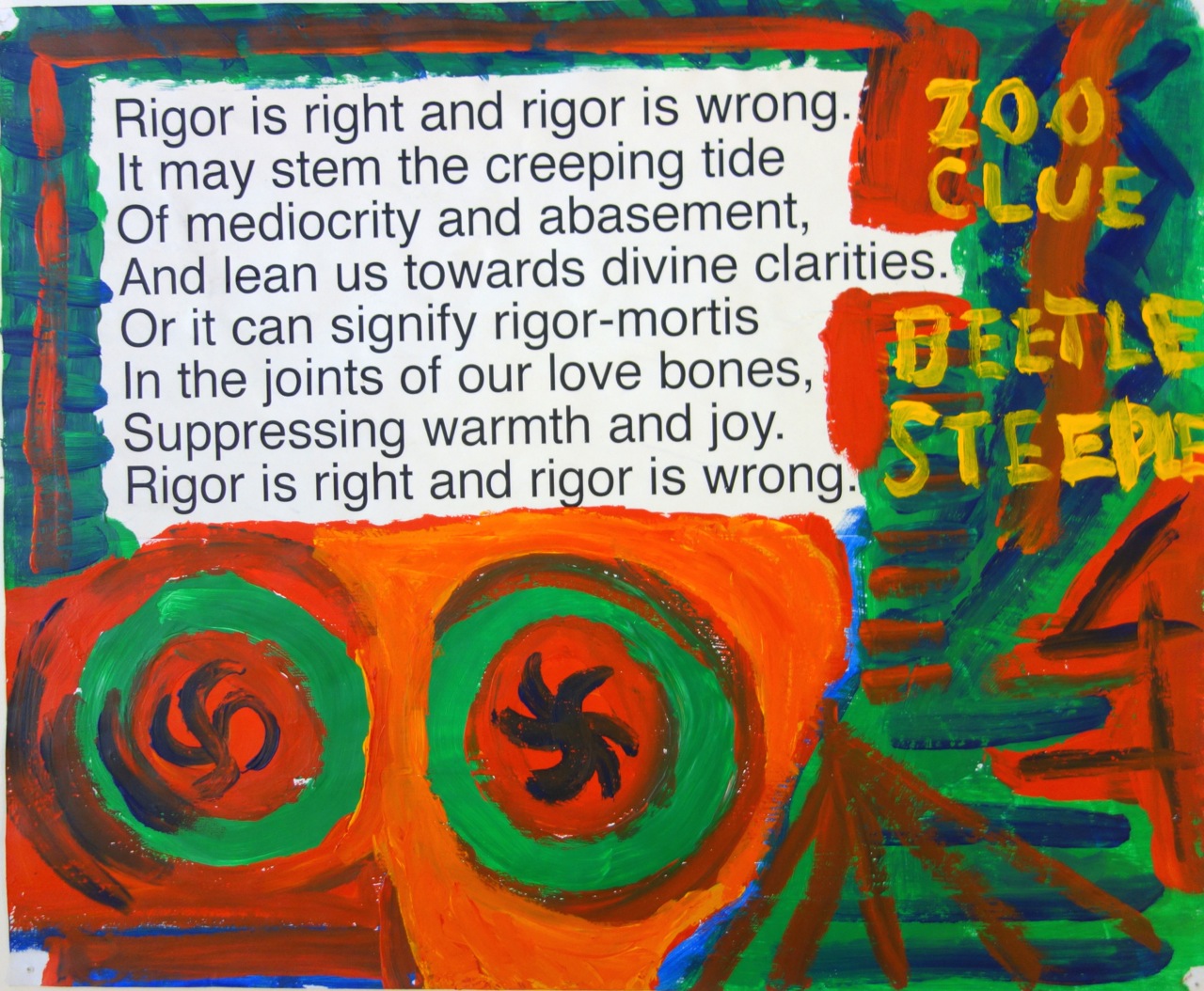 Rigor is Right and Rigor is Wrong