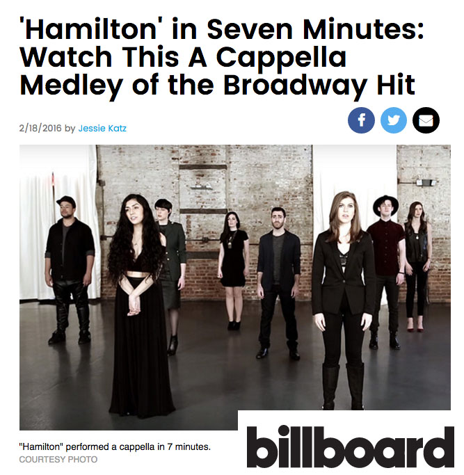 Billboard covers 'Hamilton in 7 Minutes'