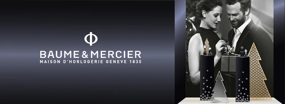 Baume & Mercier - Thématique de Noël - Design Merchandising