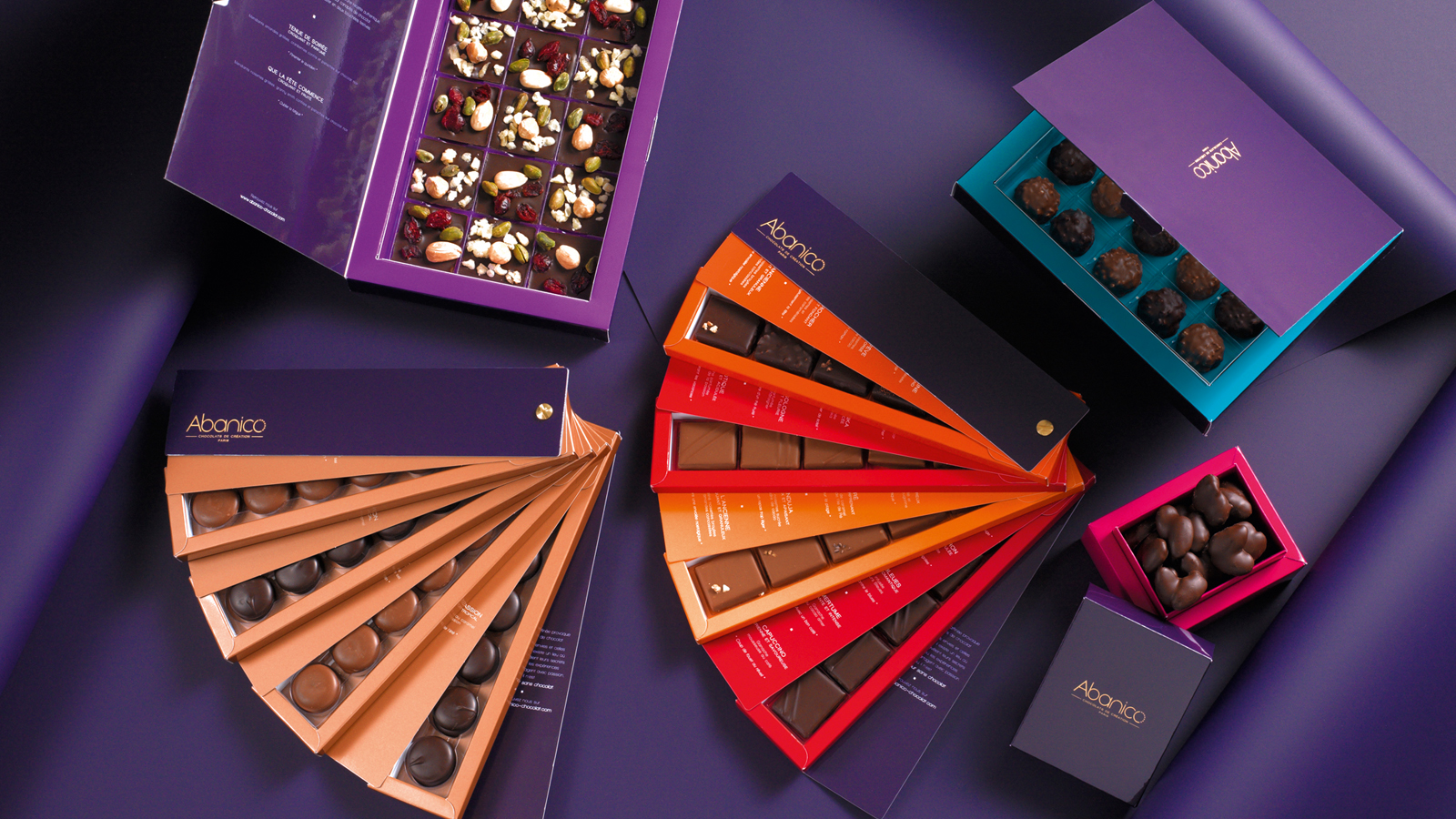 Abanico - Chocolats de création - Design global