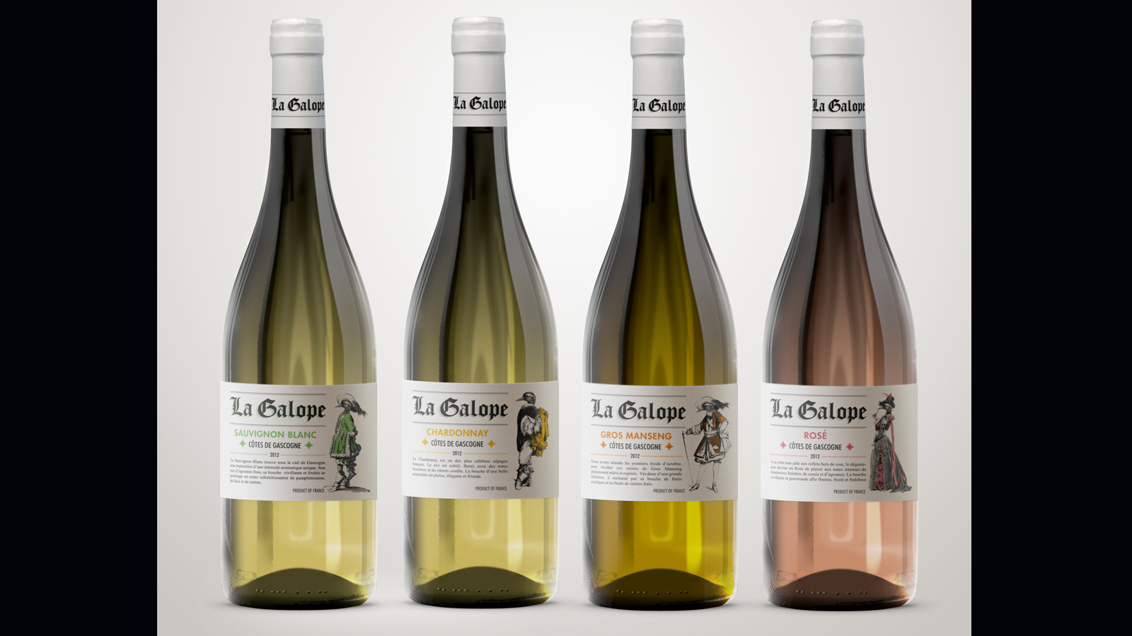 La Galope - Côtes de Gascogne - Design Packaging