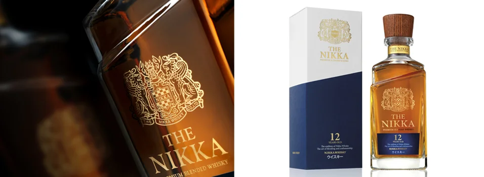 Nikka - Whisky Japonais - 12 ans d'âge - Design Packaging