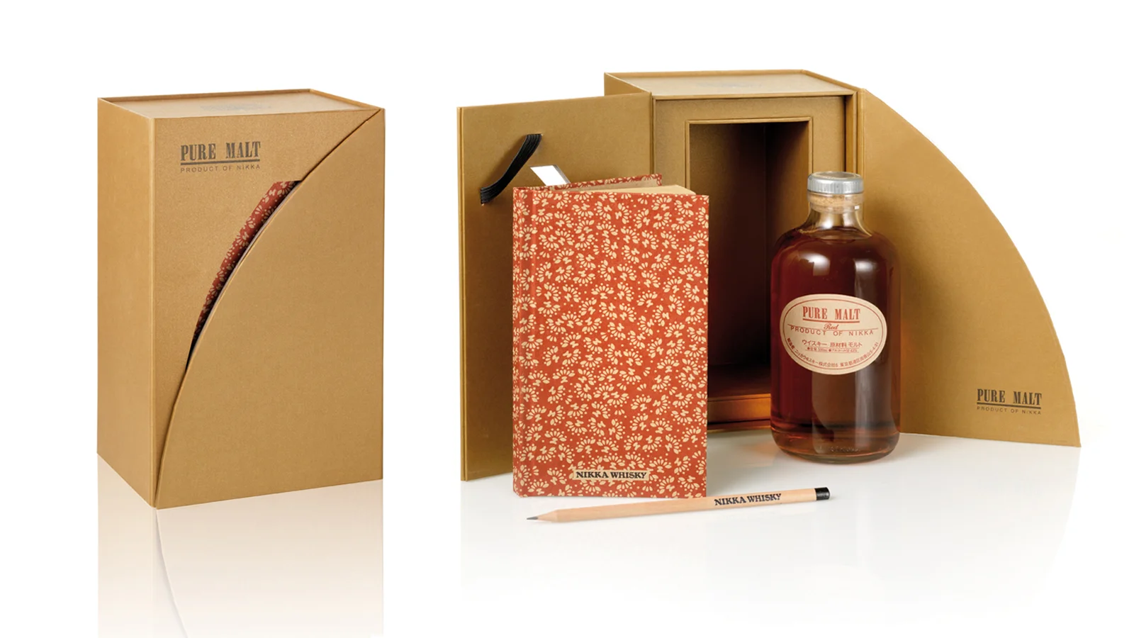 NIKKA WHISKY JAPONAIS - COFFRET PURE MALT