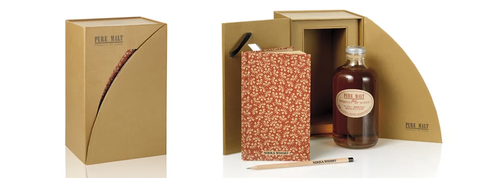 Nikka whisky japonais - Pure Malt - Design Packaging