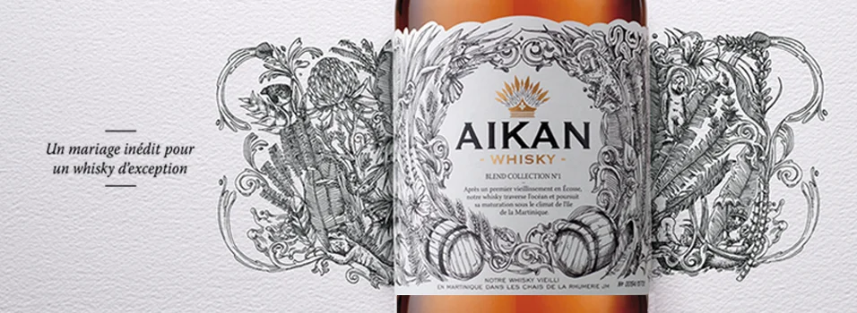Aikan Whisky - Design global et communication