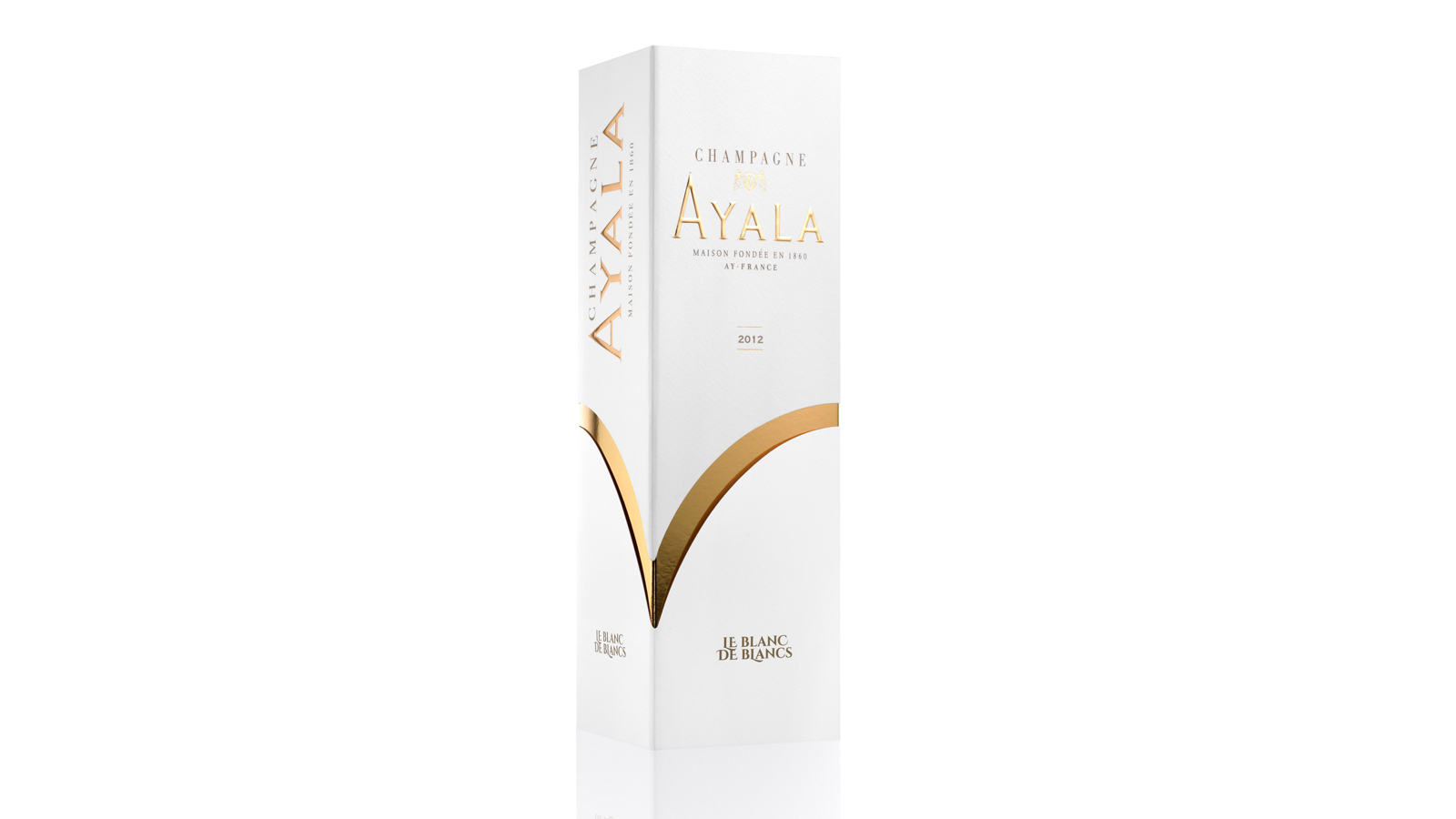 Champagne AYALA - Blanc de Blancs 2012 - DESIGN PACKAGING