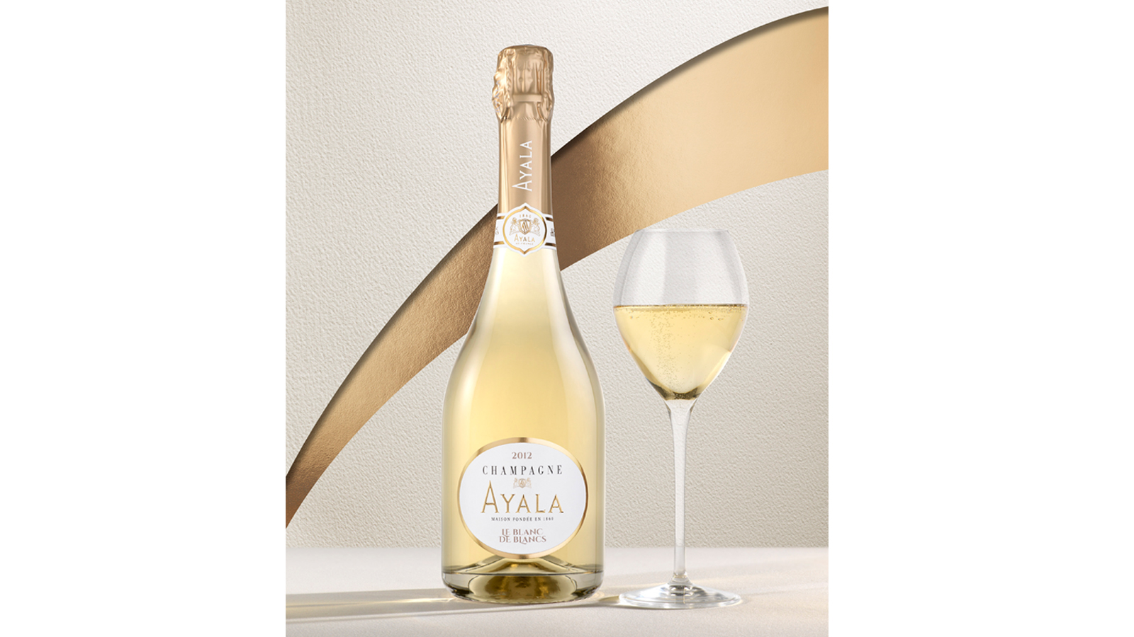 Champagne AYALA - Blanc de Blancs 2012 - DESIGN PACKAGING
