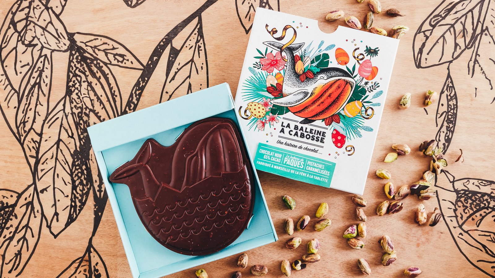 LA BALEINE A CABOSSE -  BALEINE DE PÂQUES