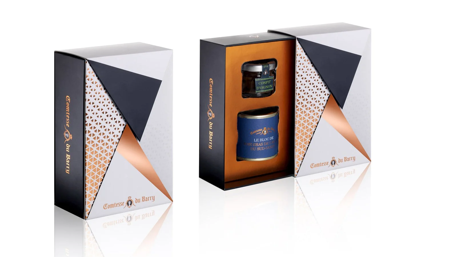 COMTESSE DU BARRY - DESIGN PACKAGING - COFFRET DE NOËL - CALENDRIER DE L'AVENT