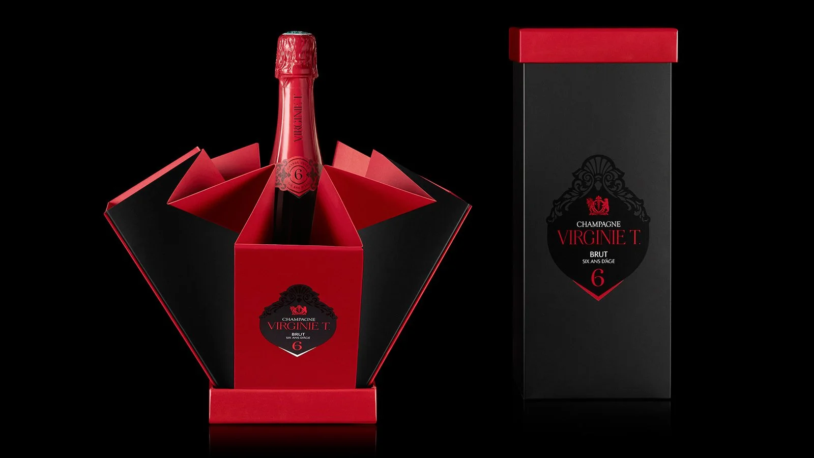 LA GRANDE CUVÉE 6 ANS D'ÂGE, CHAMPAGNE VIRGINIE T. 